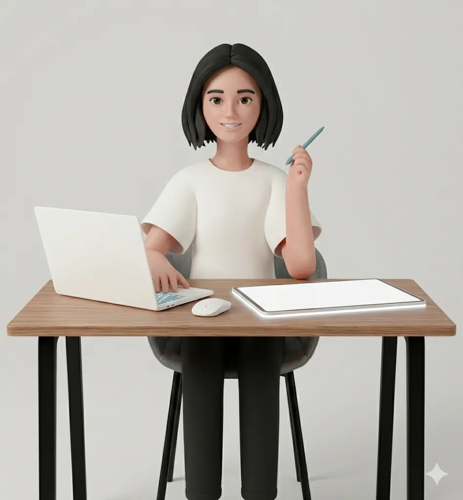 Practitioner smiling while using Efficio